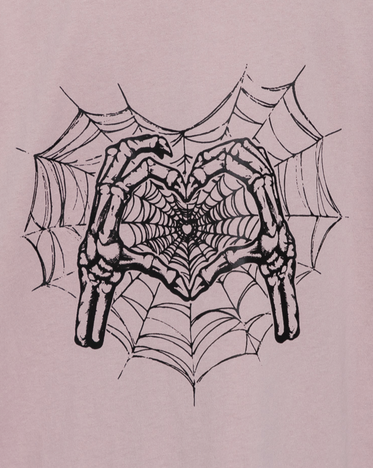 スケルトンハートオーバーサイズ半袖Tシャツ