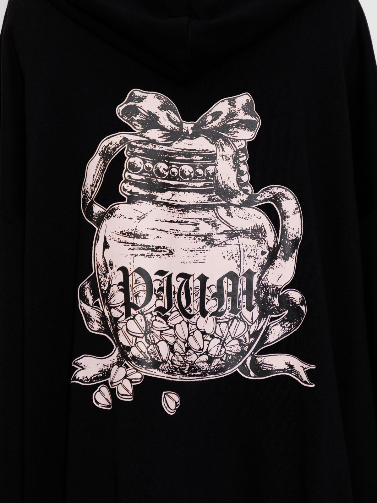 pium ribbon portion オーバーサイズジップパーカー