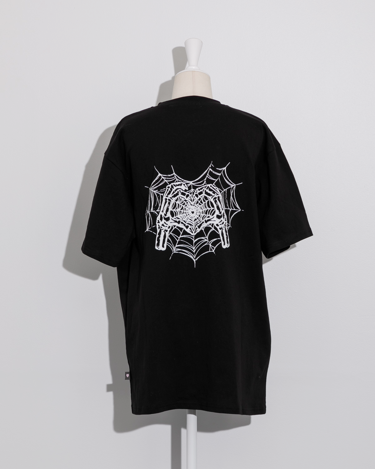 スケルトンハートオーバーサイズ半袖Tシャツ