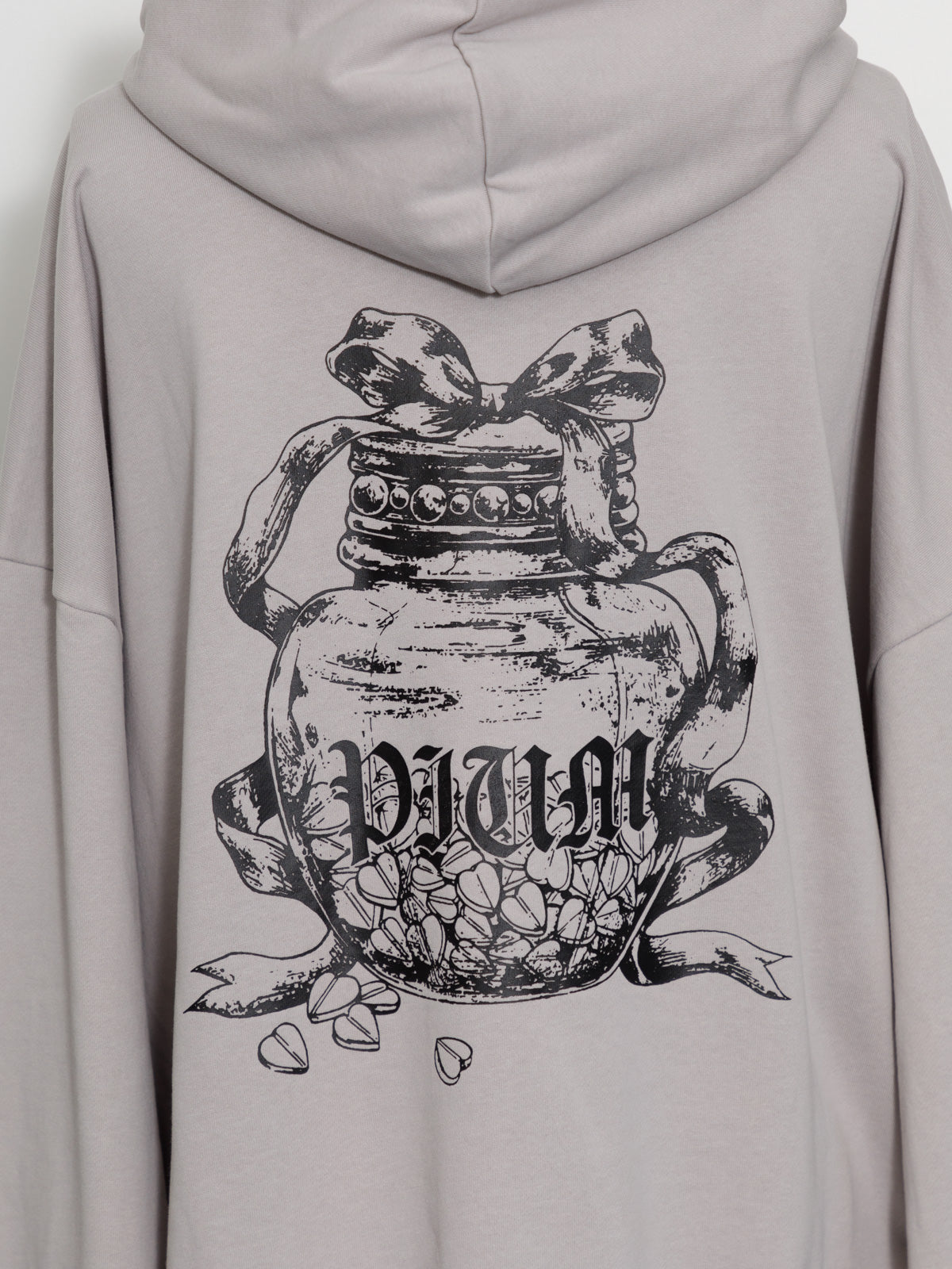 pium ribbon portion オーバーサイズジップパーカー