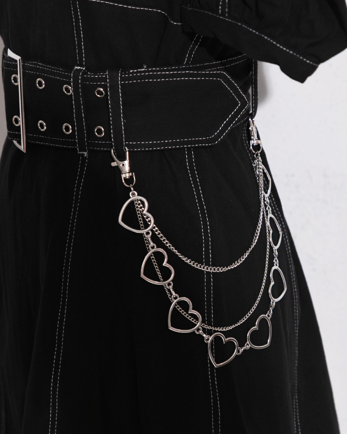 pium クロステープベルトミニワンピース クロステープベルトミニワンピース – pium