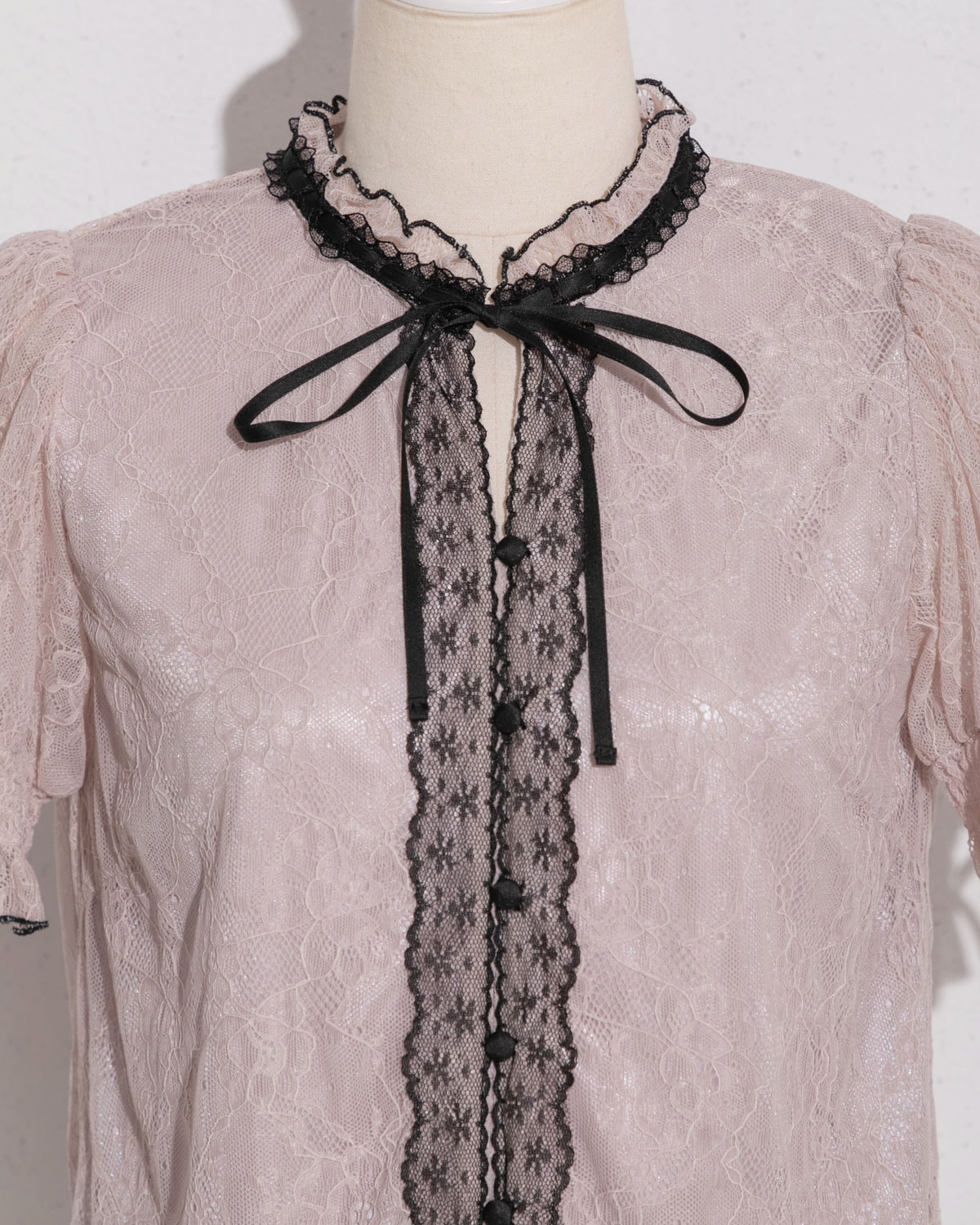 レースリボンドーリーブラウス