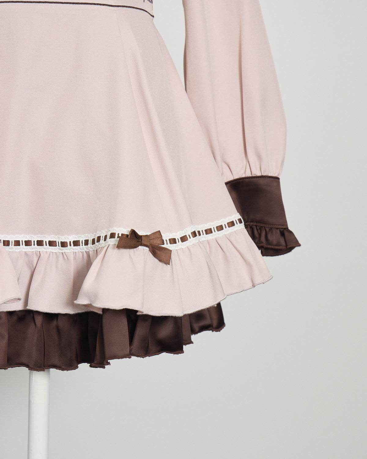 melty chocolateフレアミニワンピース