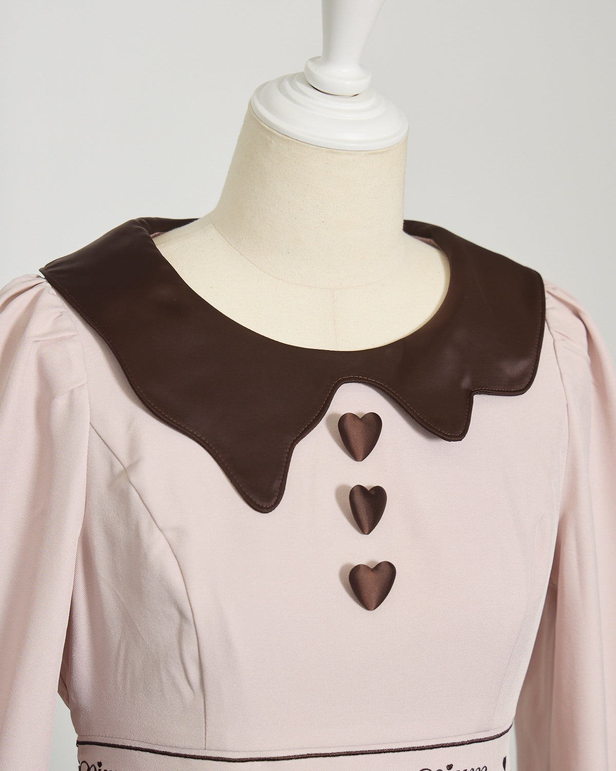 melty chocolateフレアミニワンピース