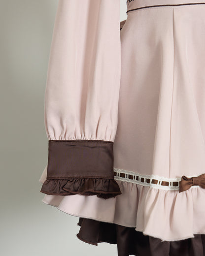 melty chocolateフレアミニワンピース