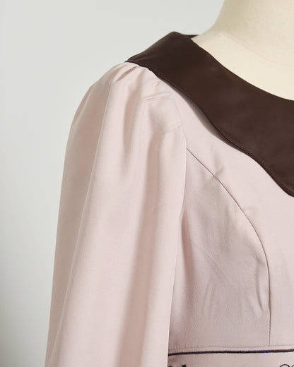 melty chocolateフレアミニワンピース