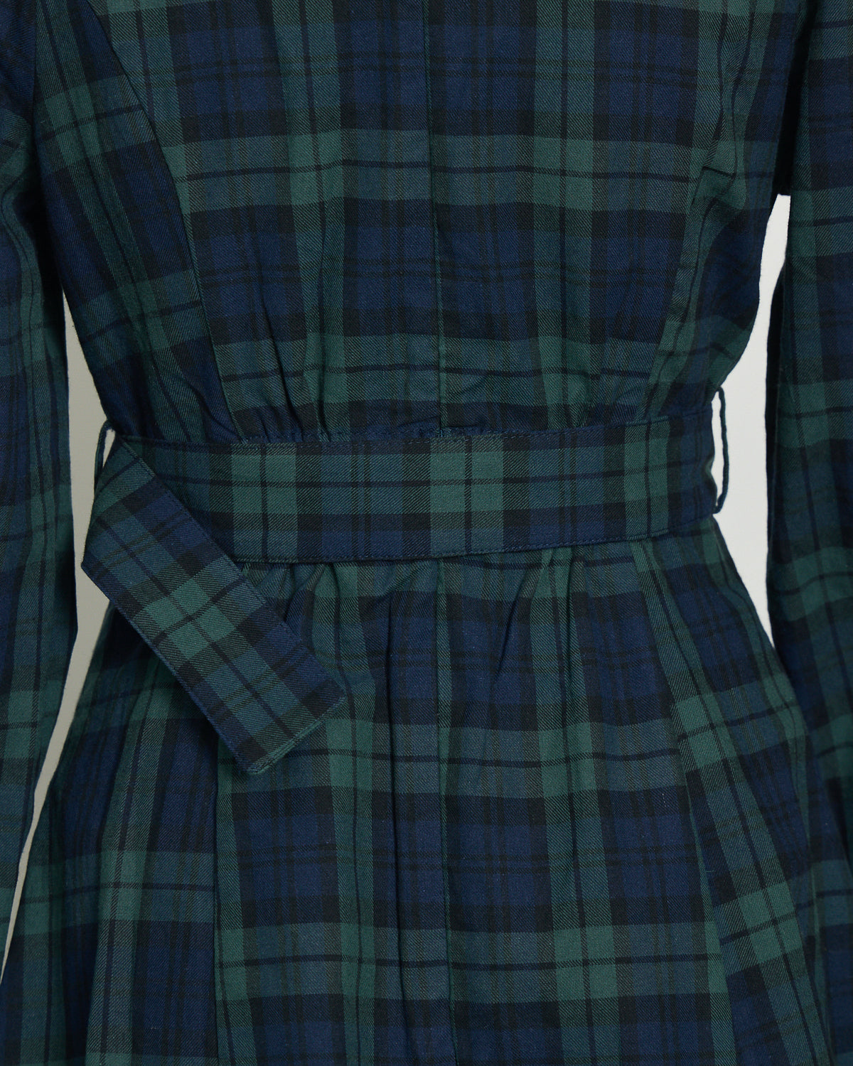 ヨーク切替ベルト付きワンピース