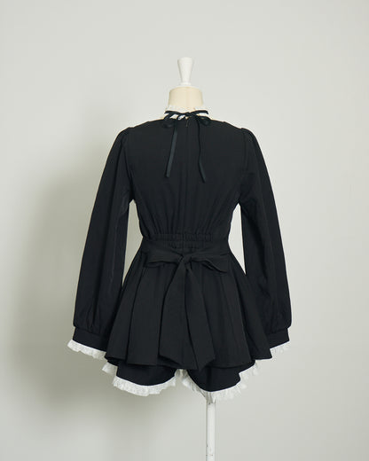 チョーカー付きレース切替セットアップ