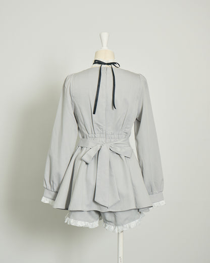 チョーカー付きレース切替セットアップ