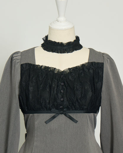 チョーカー付きレース切替セットアップ