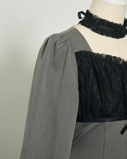 チョーカー付きレース切替セットアップ