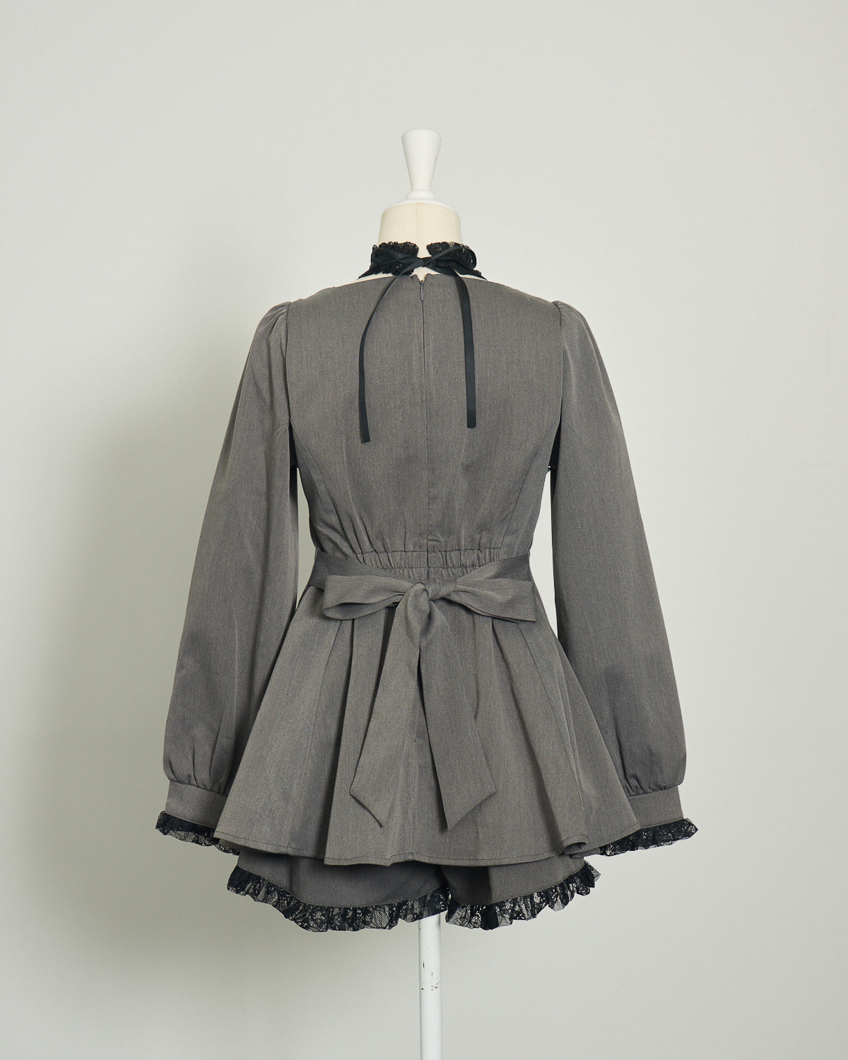 チョーカー付きレース切替セットアップ