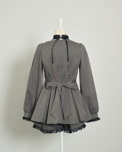 チョーカー付きレース切替セットアップ