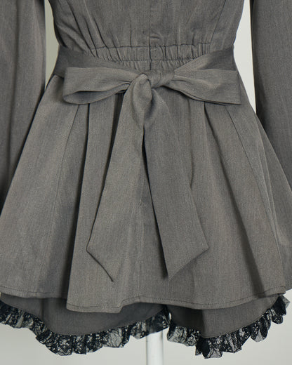 チョーカー付きレース切替セットアップ