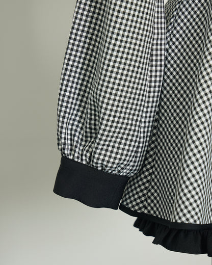 フロントホックパイピングケープセットアップ