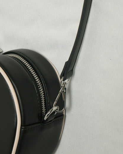 ミニポーチ付きリボンハートバッグ