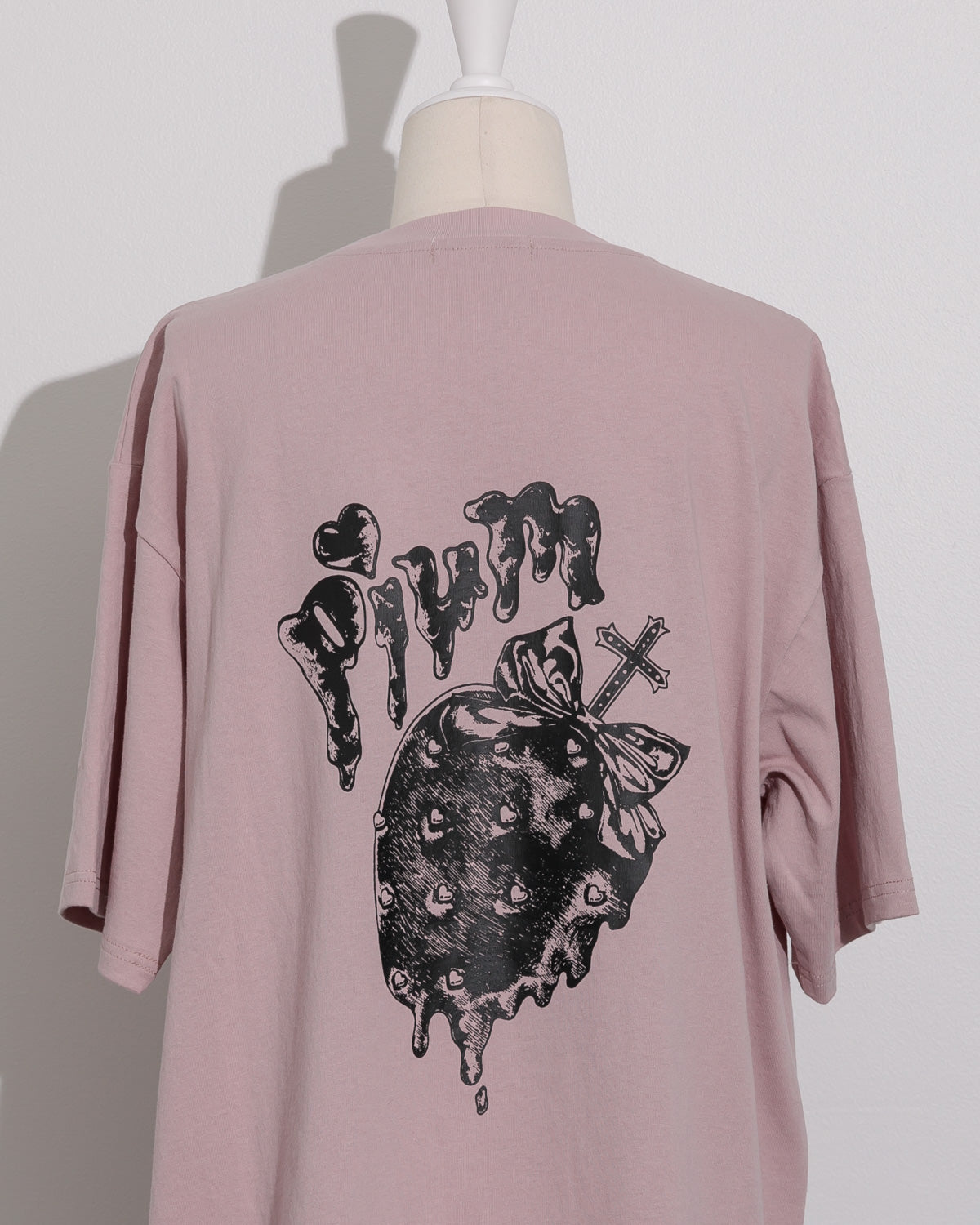 pium melty berry オーバーサイズ半袖Tシャツ