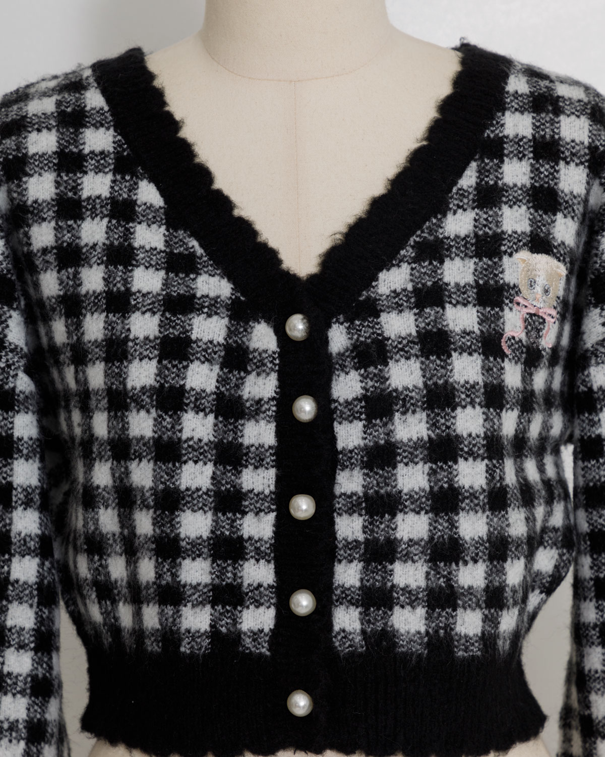 sweet kitten ショート丈カーディガン