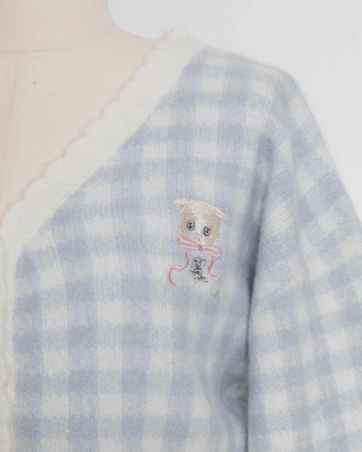 sweet kitten ショート丈カーディガン