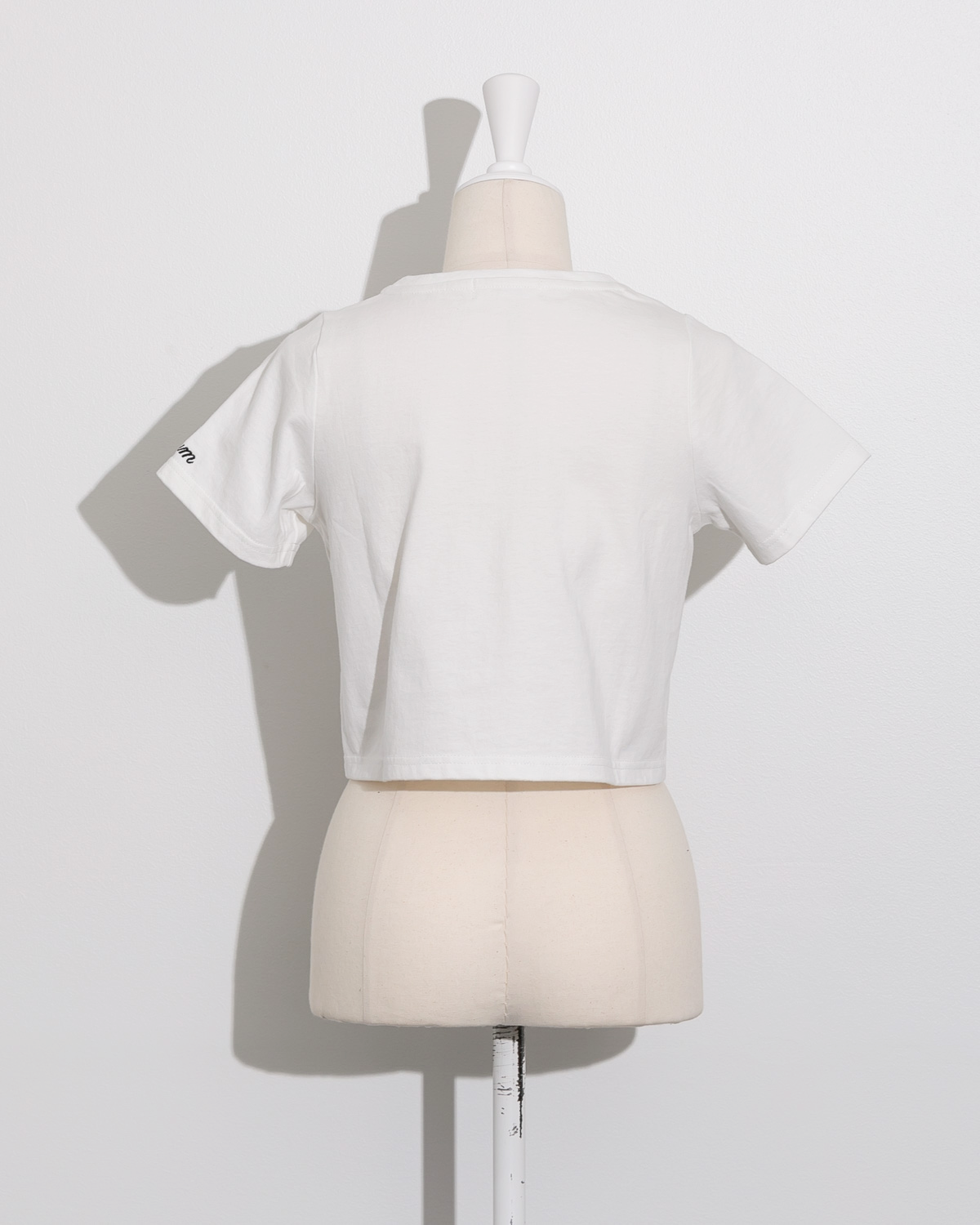 ハートビジューミニリボンTシャツ