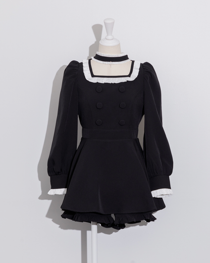 pium チョーカーベルトフリルトップス ブラック チョーカーベルト pium チョーカーベルトフリルトップス ブラック チョーカーベルト