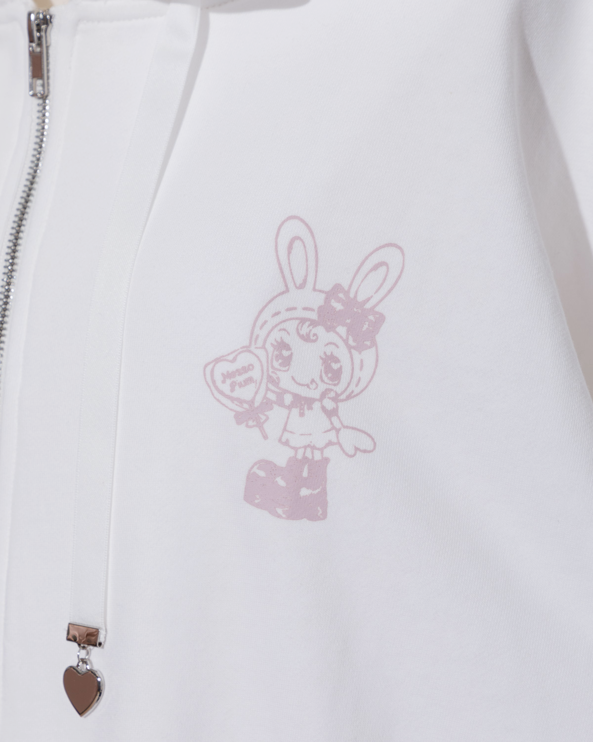 、*様 【レア】 pium ピウム mezzo piano べリエちゃん パーカ pium×Mezzo Piano ベリエちゃんハートケーキパーカー