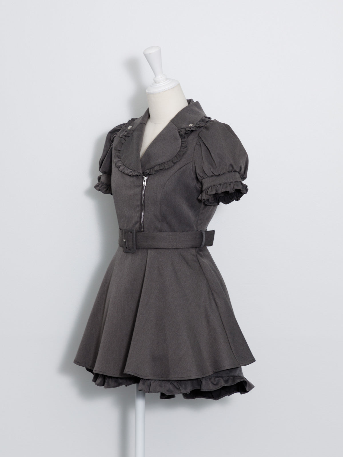 フリルカラーライダースセットアップ