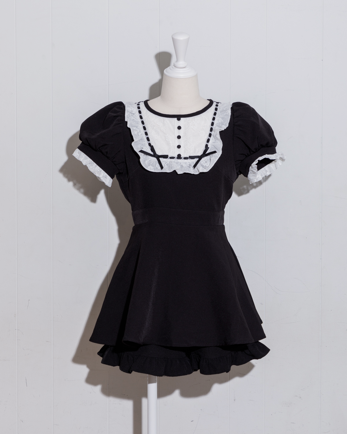 レースヨークフリルドーリーセットアップ