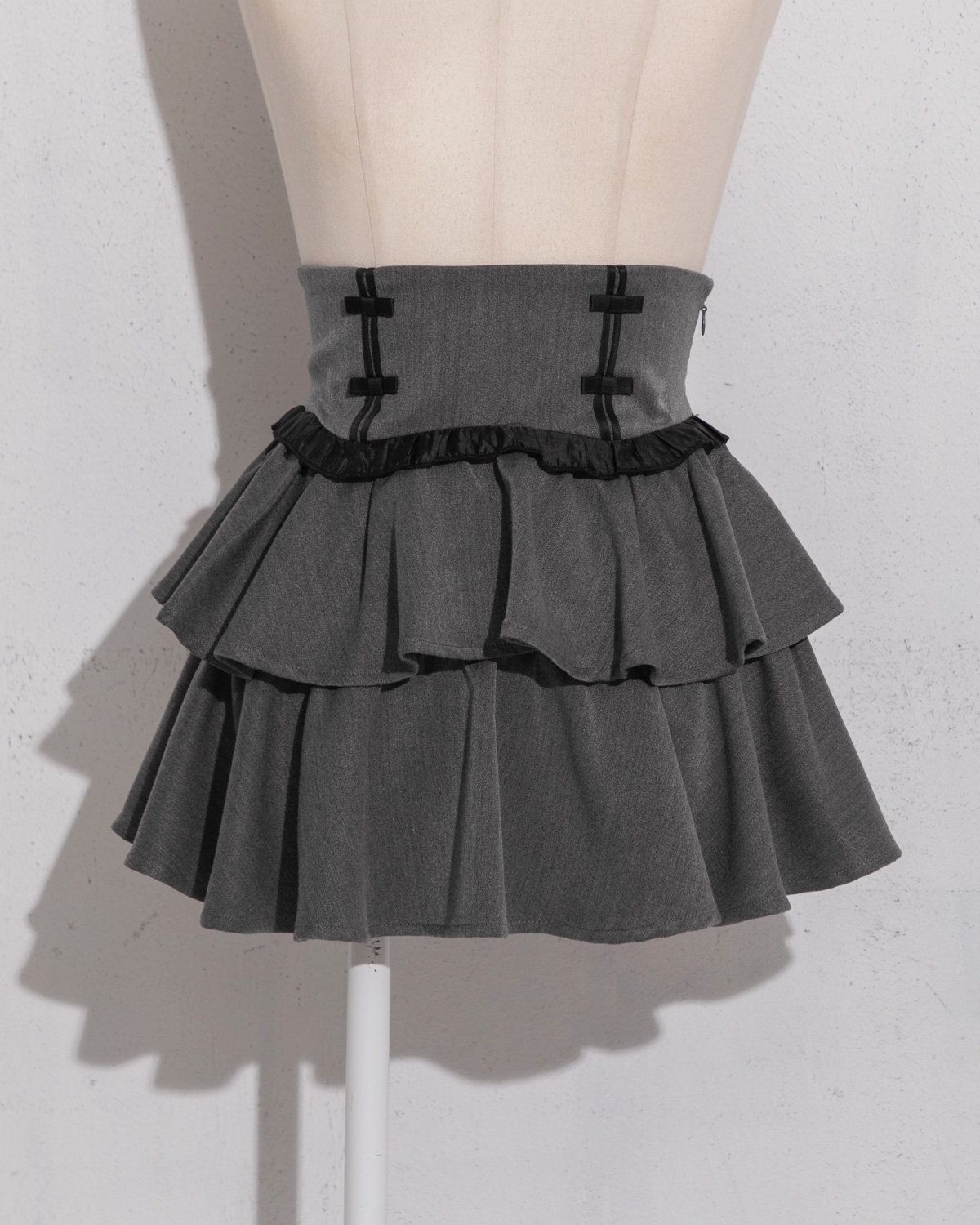 ティアードフリルドーリーミニスカート