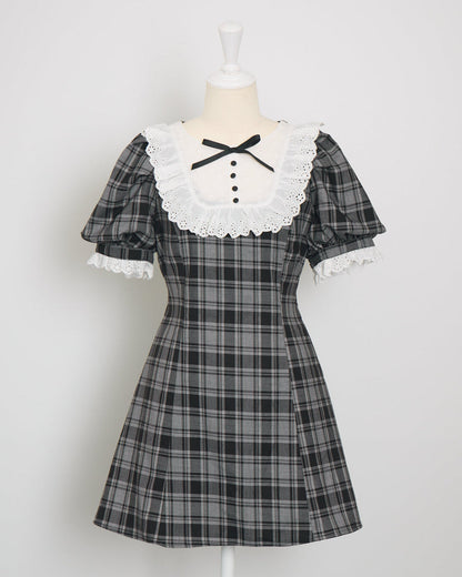 カラー：グレーチェック