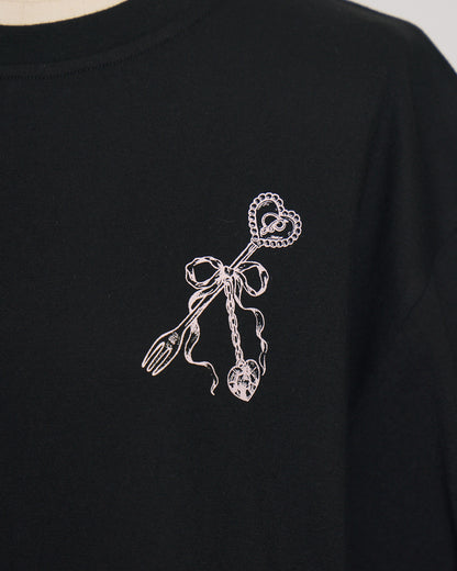 piumハートケーキオーバーサイズTシャツ