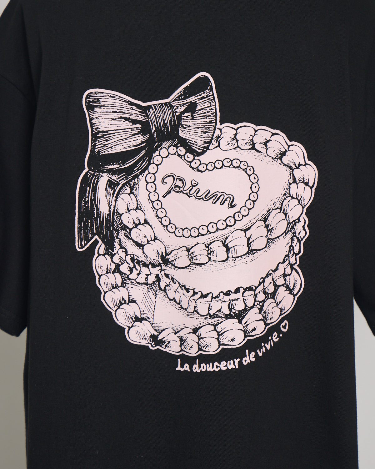 piumハートケーキオーバーサイズTシャツ