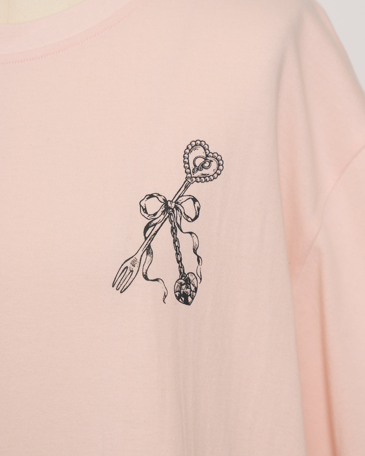 piumハートケーキオーバーサイズTシャツ