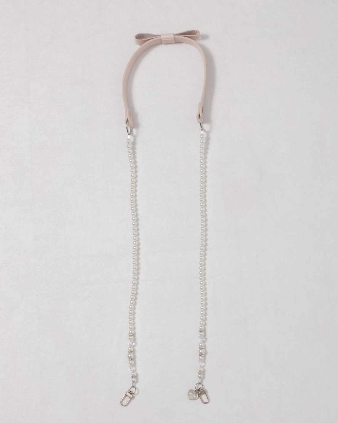ショルダーリボンパールチェーン