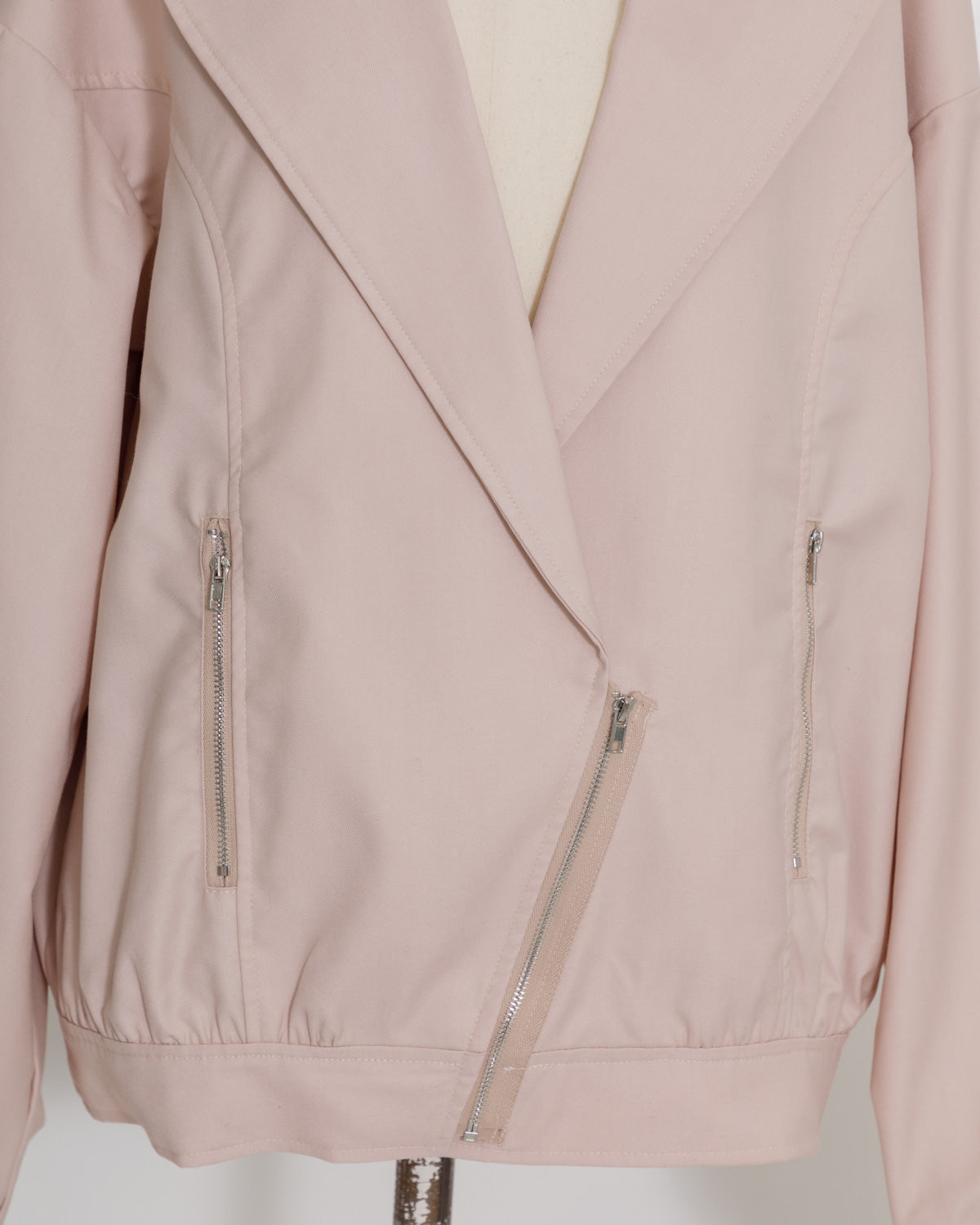 スタッズカラーオーバーサイズライダース