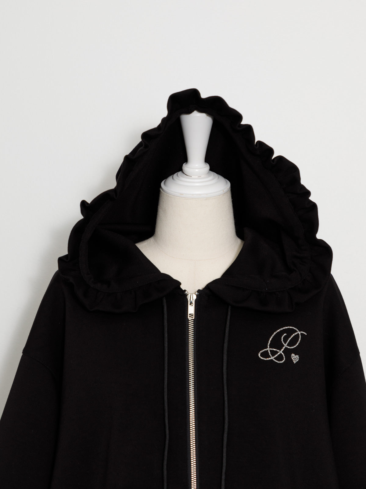 オーバーサイズ半袖パーカー×フリルスカートセット