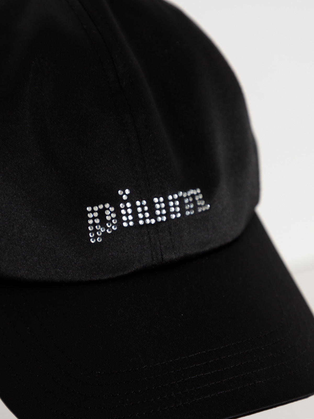 バックリボンサテンキャップ