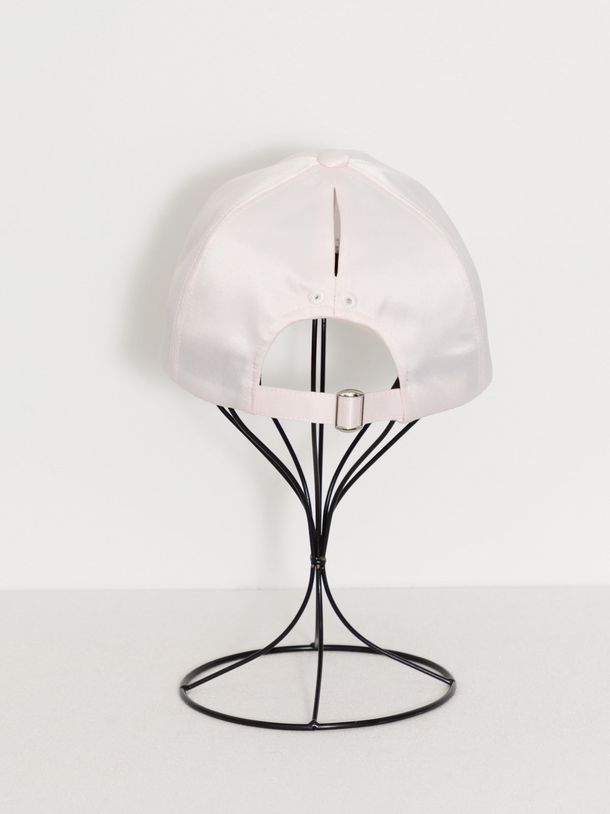 バックリボンサテンキャップ