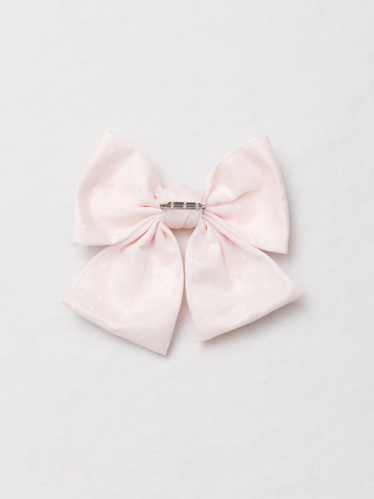 バックリボンサテンキャップ