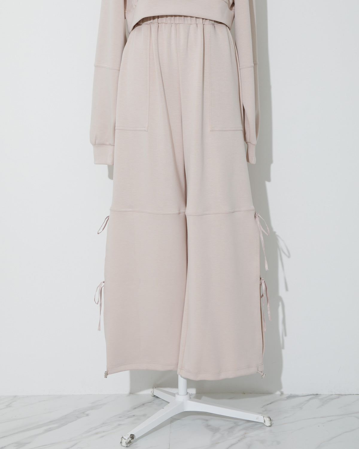 ボンディングサイドリボンスウェットセット