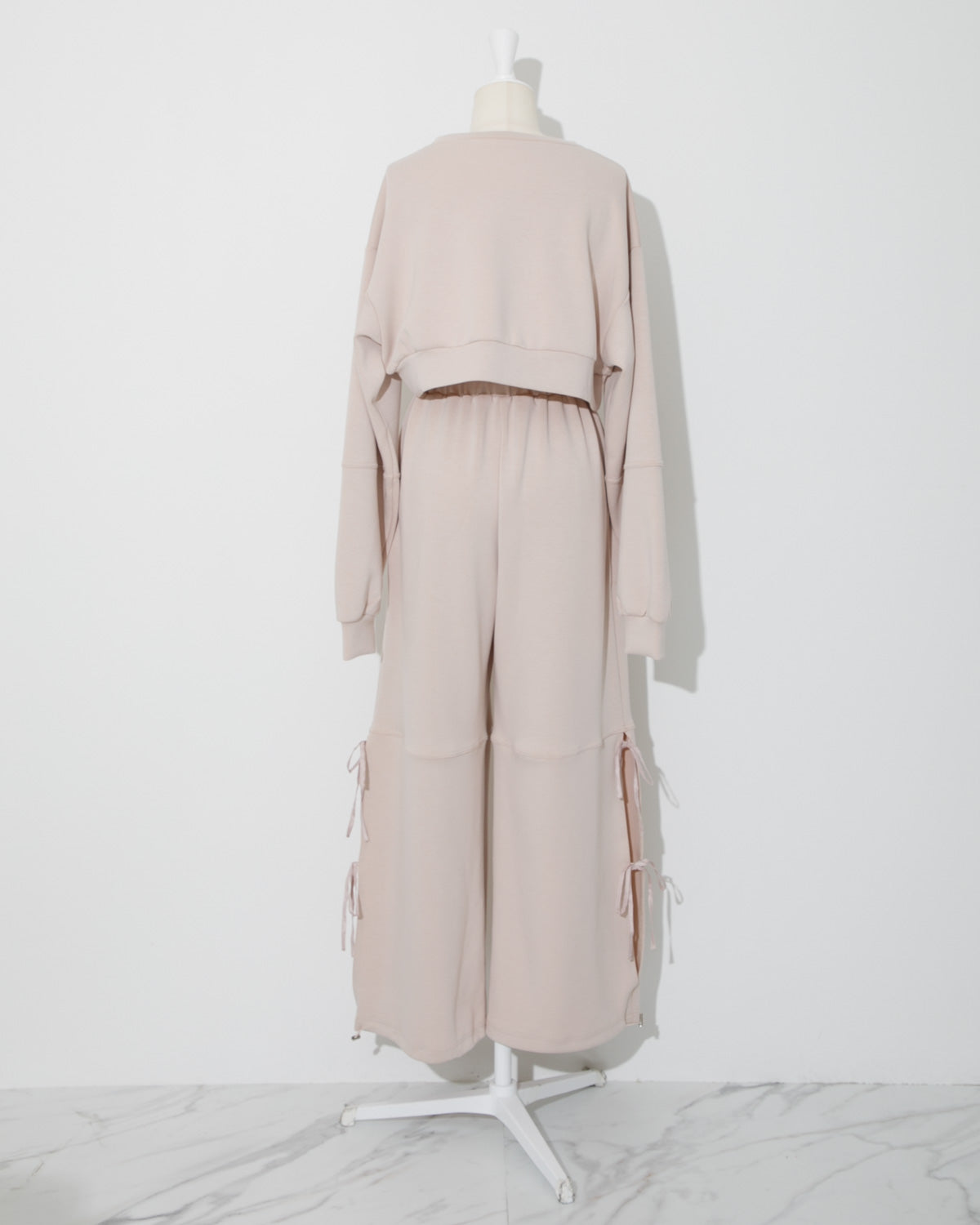 ボンディングサイドリボンスウェットセット