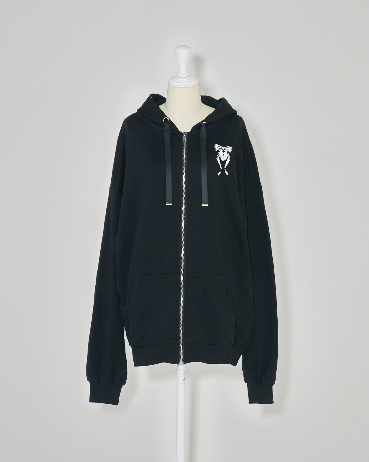 バッククロスオーバーサイズパーカー – pium