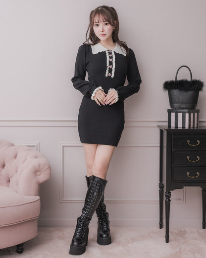 モデル身長：157cm/着用カラー：ブラック