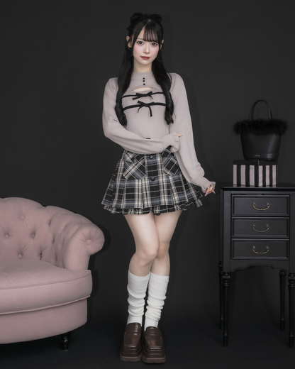 モデル身長：155cm/着用カラー：チャコール