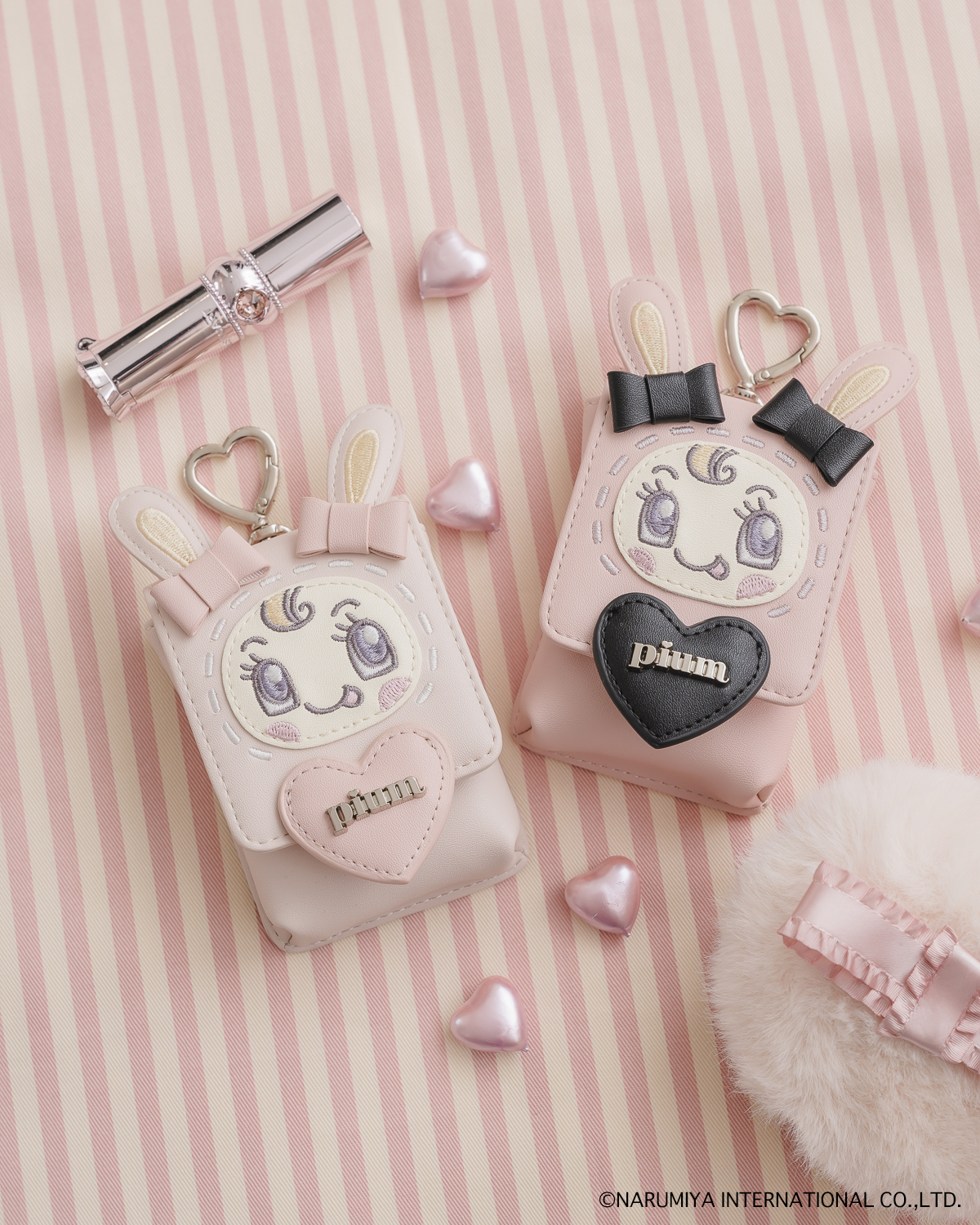 pium×Mezzo Piano ベリエちゃんリップケースチャーム