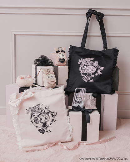 pium×Mezzo Piano ベリエちゃんコットンフリルトート