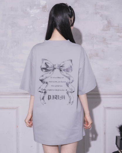 モデル身長：155cm/着用カラー : ブルーグレー
