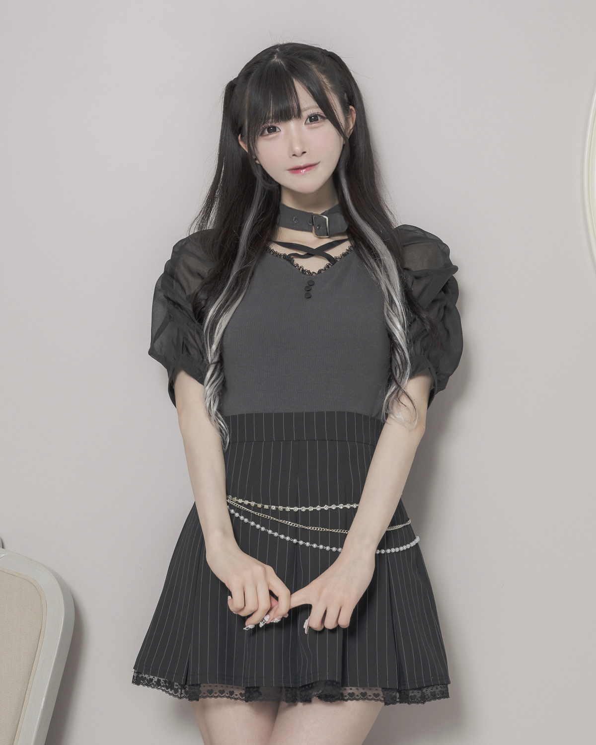 モデル身長:161cm / 着用カラー:チャコール