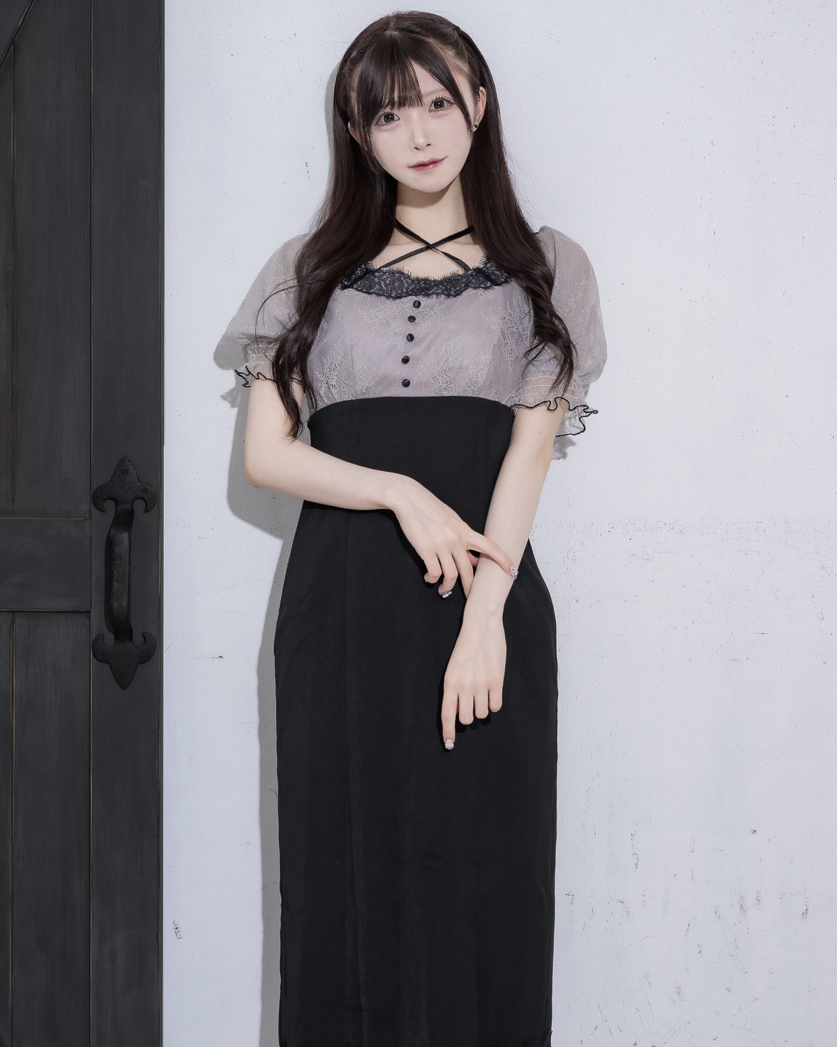 モデル身長:161cm/着用カラー:グレー