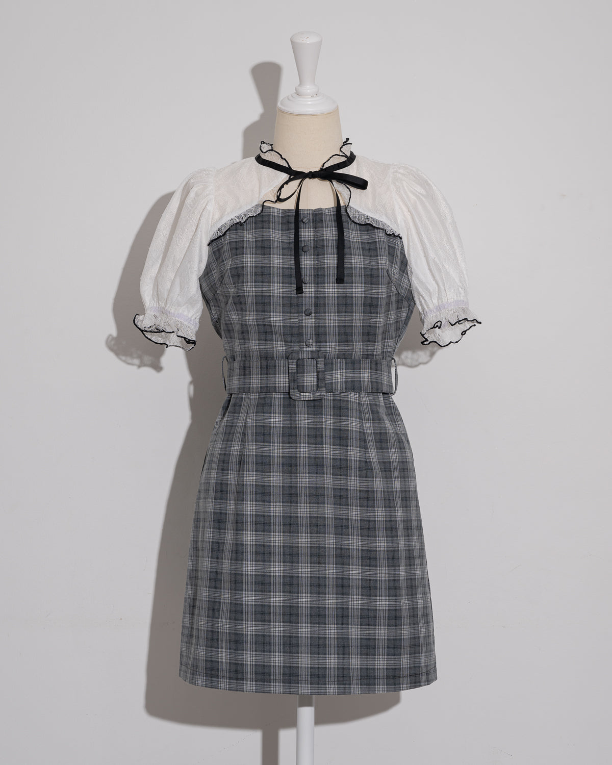 カラー:グレーチェック